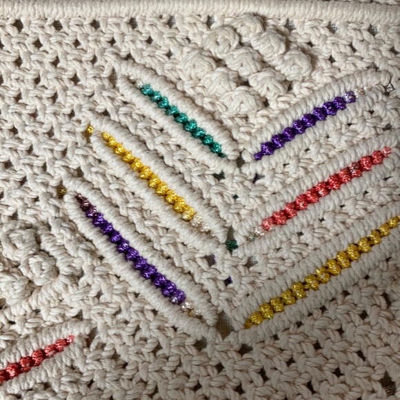 Handcrafted Crocheted Clutch - Picture 2 of 9